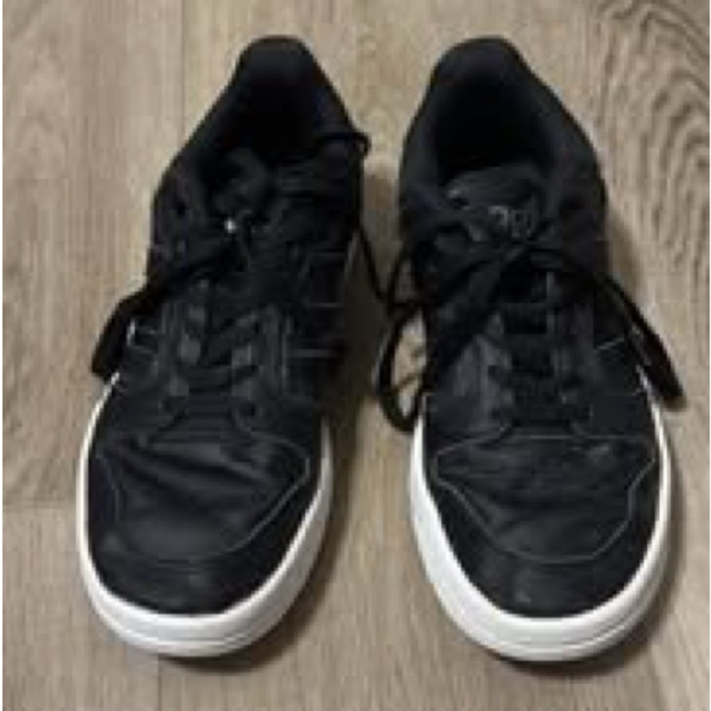 adidas Women's Black and White Sneakers